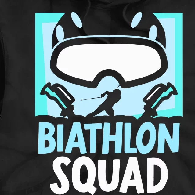 Biathlon Squad Sports Biathlons Biathlete Tie Dye Hoodie