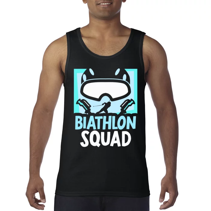 Biathlon Squad Sports Biathlons Biathlete Tank Top