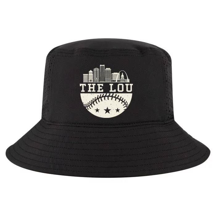 Baseball Season St. Louis The Lou Fan Hometown Cool Comfort Performance Bucket Hat