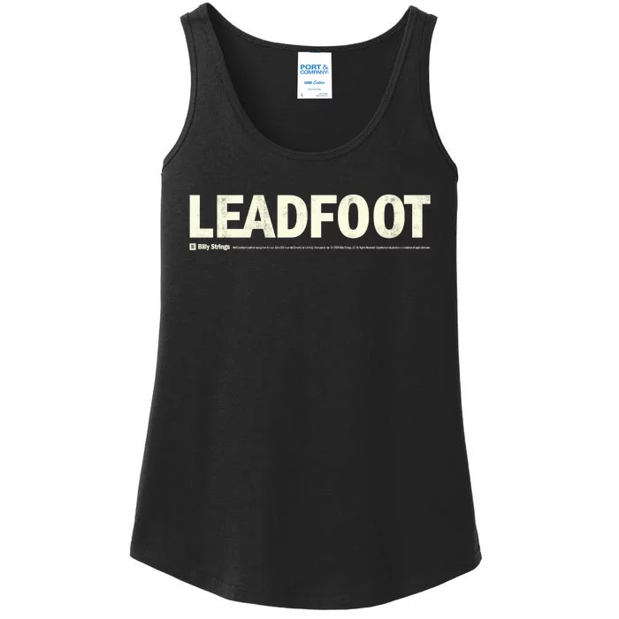 Billy Strings Store Bumper Sticker Leadfoot Ladies Essential Tank