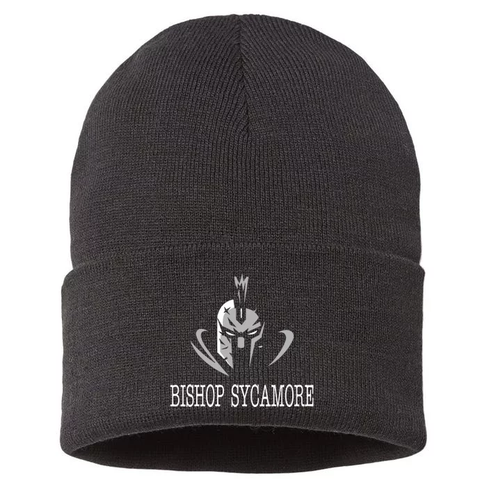 Bishop Sycamore Spartan Logo Sustainable Knit Beanie