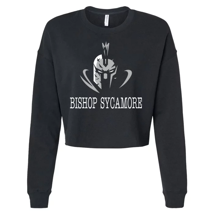 Bishop Sycamore Spartan Logo Cropped Pullover Crew