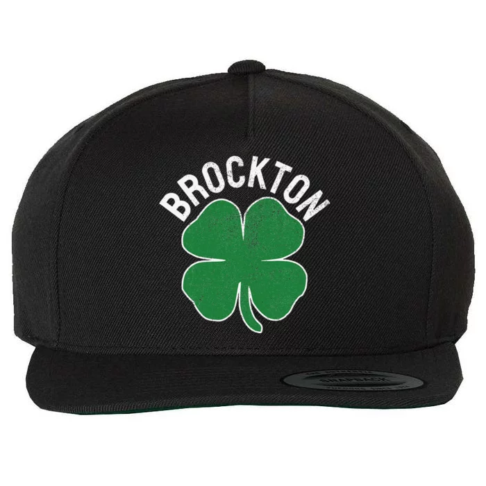 Brockton Shamrock St. Patrick's Day Saint Paddy's Irish Wool Snapback Cap