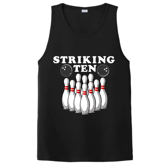 Bowling Striking Ten Performance Tank