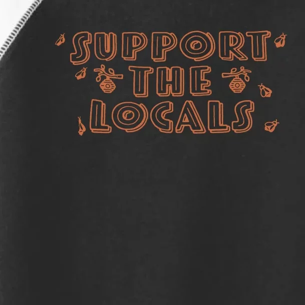 Bee Support The Locals Toddler Fine Jersey T-Shirt