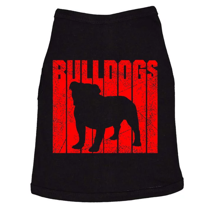 Bulldogs Sports Team Mascot Doggie Tank