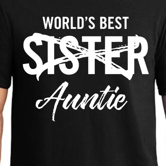 Best Sister To Aunt Pregnancy Announcement Pajama Set