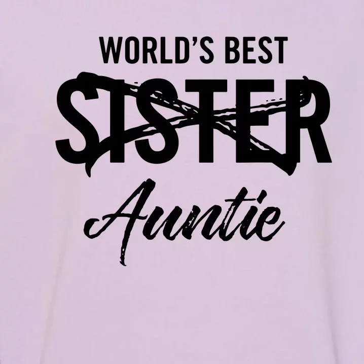 Best Sister To Aunt Pregnancy Announcement Garment-Dyed Sweatshirt