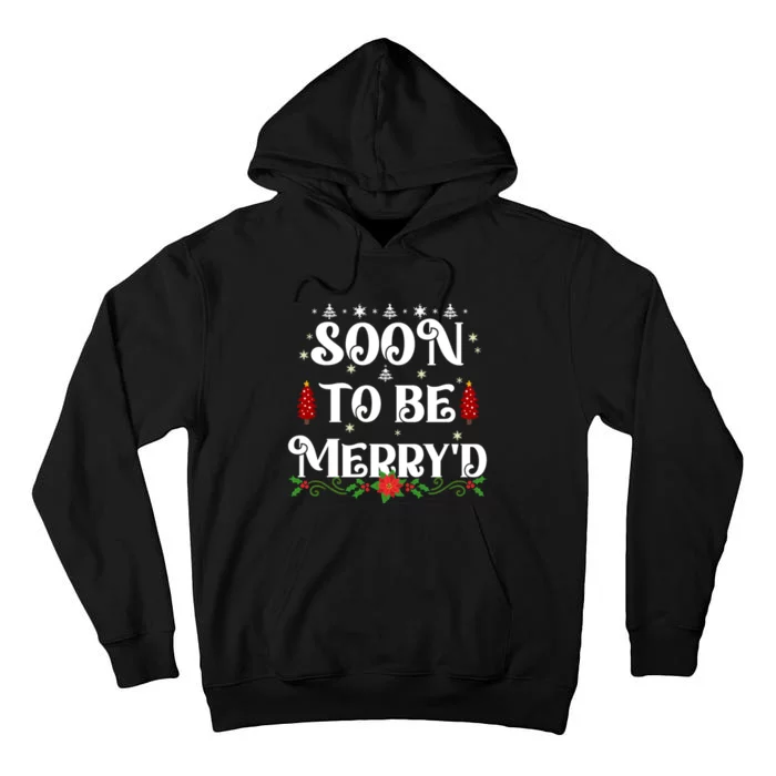 Bride Soon To Be Married MerryD Christmas Groom Couples Tall Hoodie