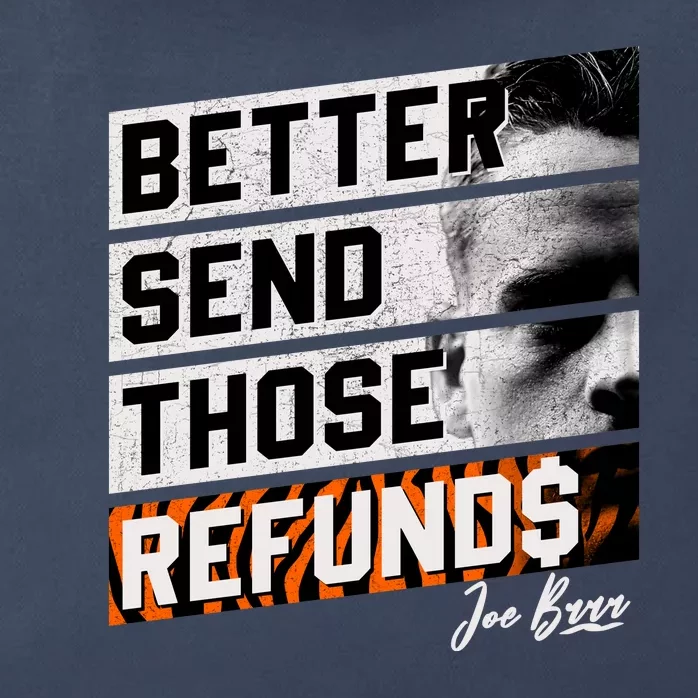 Better Send Those Refunds Cincinnati Football Fan Zip Tote Bag