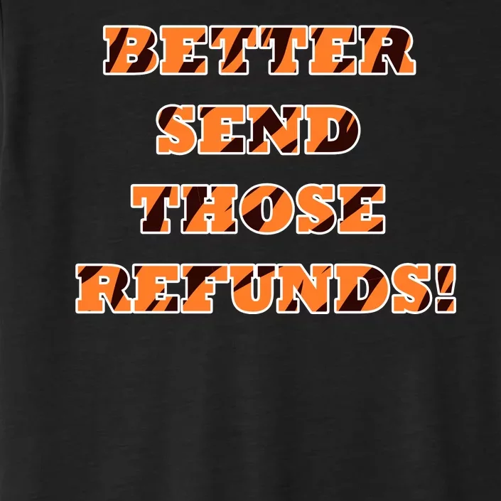 Better Send Those Refunds ChromaSoft Performance T-Shirt