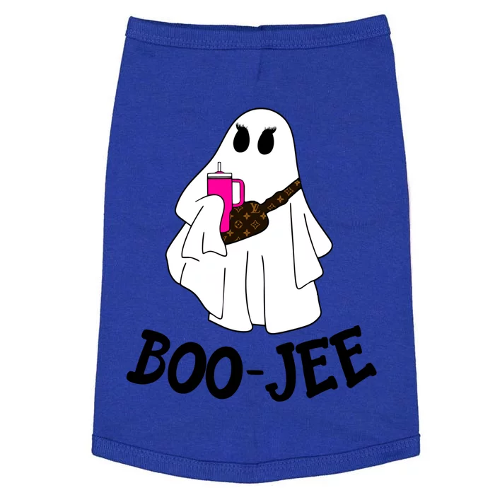 Boojee Stanley Tumbler Inspired Ghost Boujee Halloween Cute Great Gift Doggie Tank