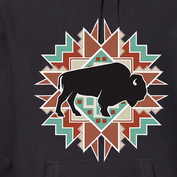 Buffalo Southwest Tribal Premium Hoodie