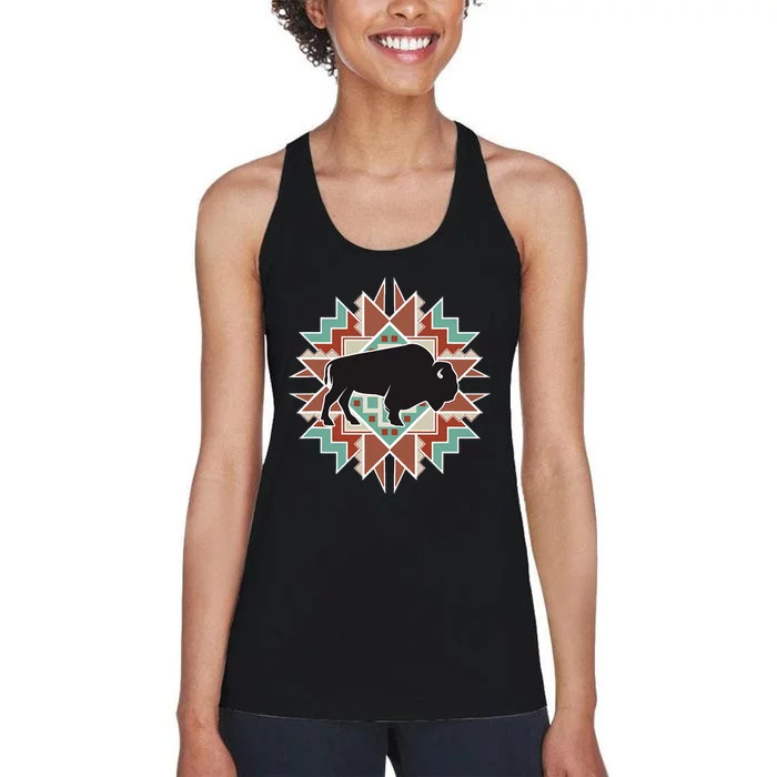 Buffalo Southwest Tribal Women's Racerback Tank