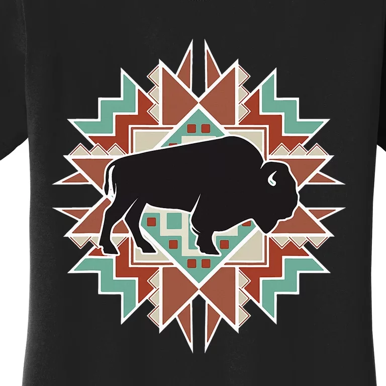 Buffalo Southwest Tribal Women's T-Shirt