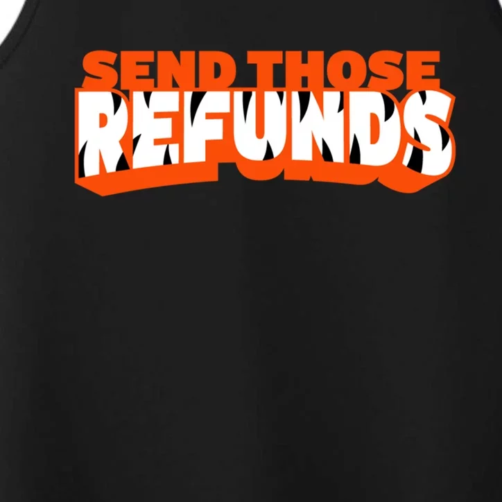 Better Send Those The Refunds Cincy Cincinnati Football Performance Tank