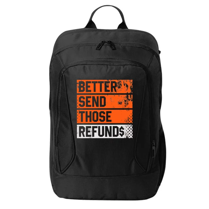 Better Send Those The Refunds Cincy Cincinnati Football City Backpack