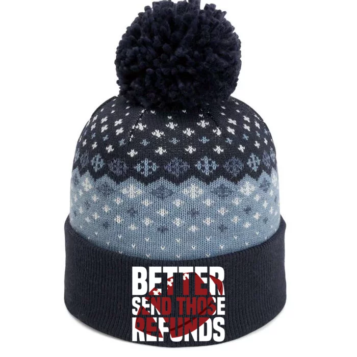 Better Send Those The Refunds Cincy Cincinnati Football The Baniff Cuffed Pom Beanie