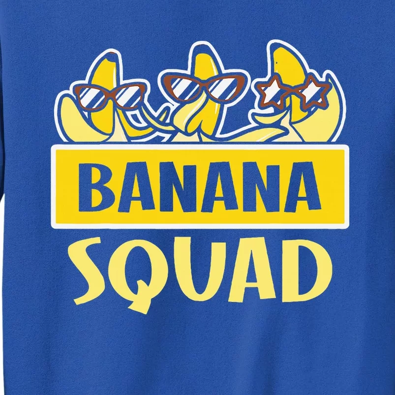 Banana Squad That’S Bananas Halloween Tall Sweatshirt