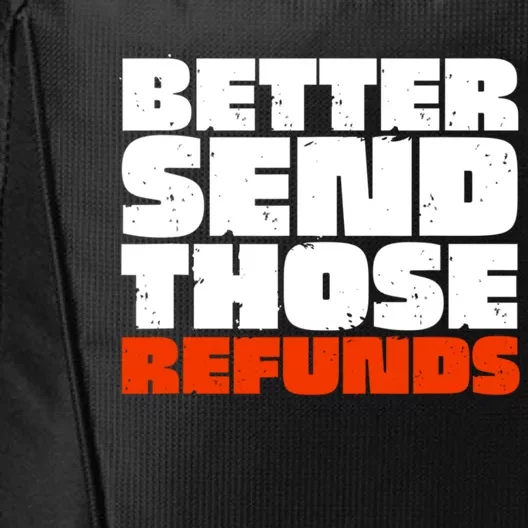 Better Send Those The Refunds Cincy Cincinnati Football City Backpack