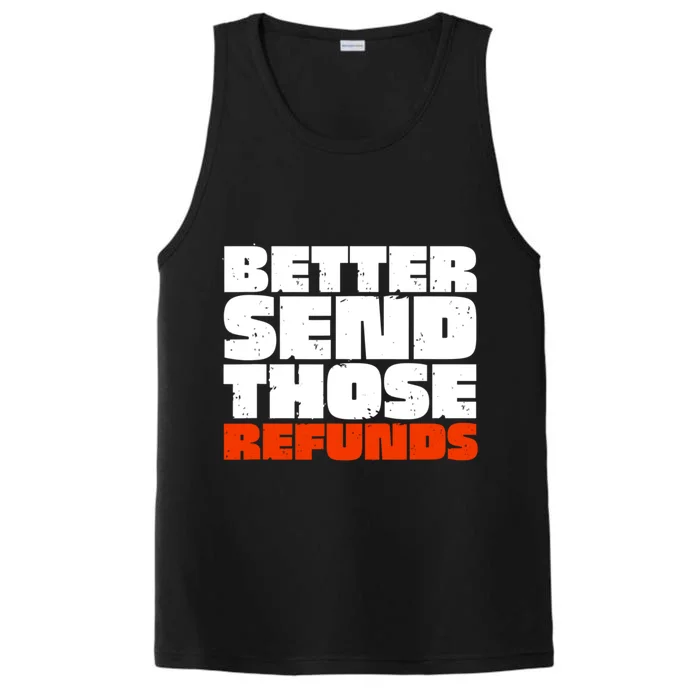 Better Send Those The Refunds Cincy Cincinnati Football Performance Tank