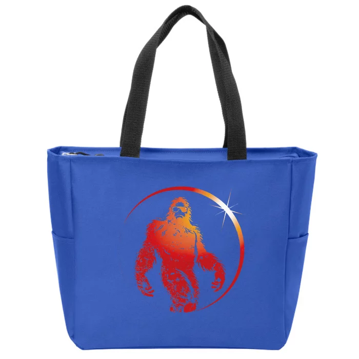 Bigfoot Sunglasses Total Eclipse Zip Tote Bag