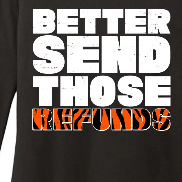 Better Send Those Refunds Cincinnati Football Womens CVC Long Sleeve Shirt