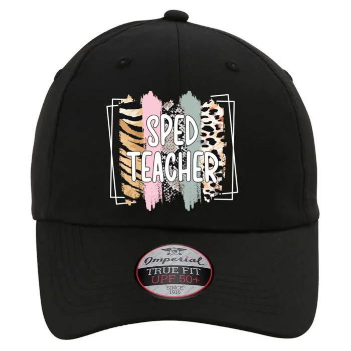 Best Sped Teacher Special Education Teacher Funny Gift The Original Performance Cap