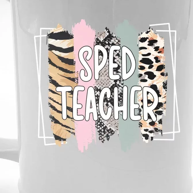 Best Sped Teacher Special Education Teacher Funny Gift Front & Back Beer Stein