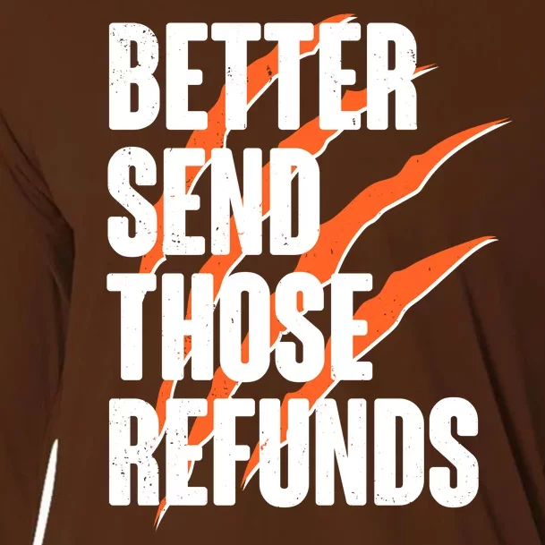 Better Send Those Refunds Cincinnati Football Claw Strike Cooling Performance Long Sleeve Crew