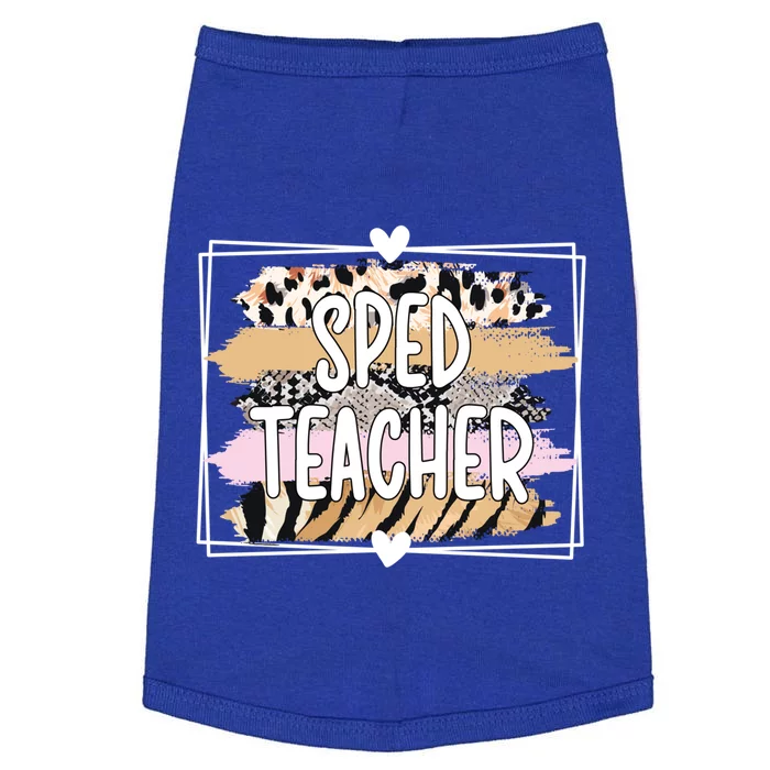 Best Sped Teacher Special Education Teacher Gift Doggie Tank