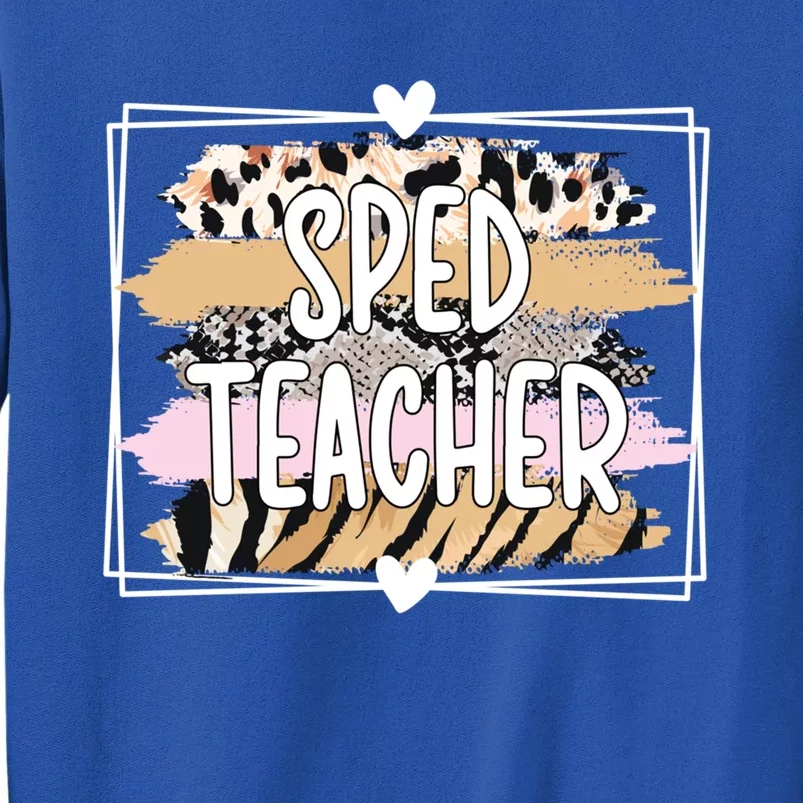 Best Sped Teacher Special Education Teacher Gift Tall Sweatshirt