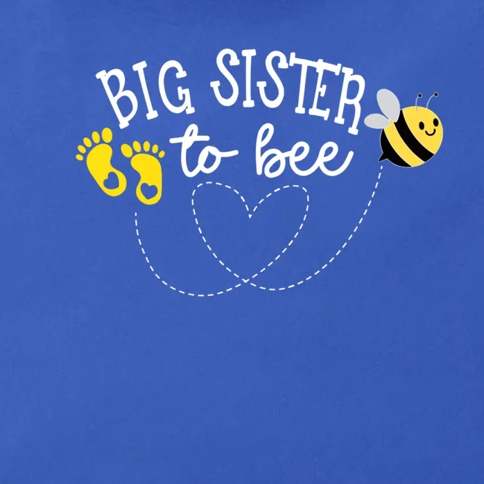 Big Sister To Bee Pregnancy Announcet Shower Gift Zip Tote Bag