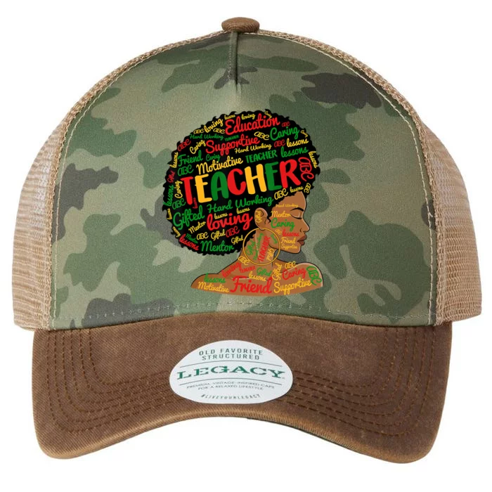 Black Smart Teacher Pride Black History Month Bleached Gift Legacy Tie Dye Trucker Hat