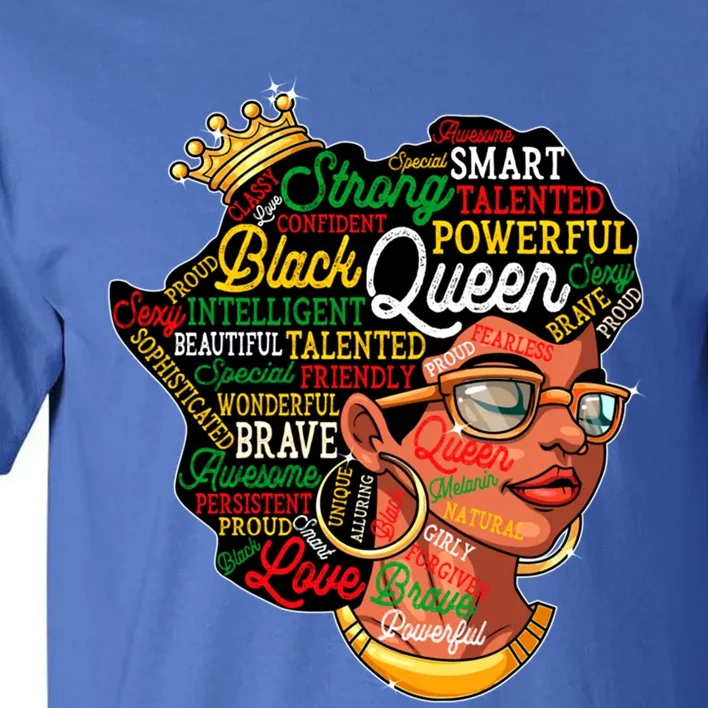 Black Smart Teacher Pride Black History Month Cool Gift Tall T-Shirt