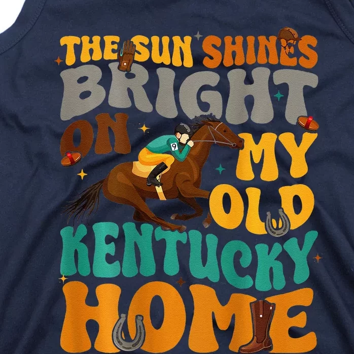 Back Side The Sun Shines Bright On My Old Ky Home Tank Top