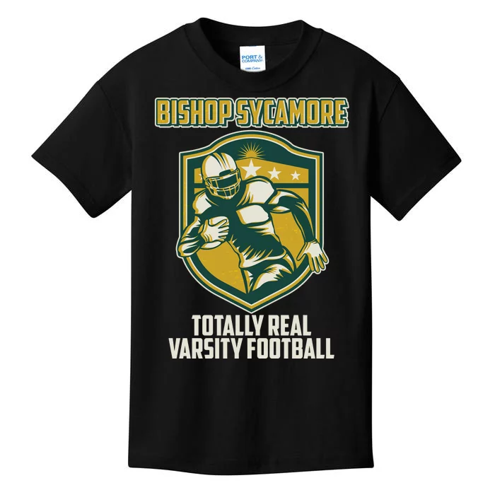 Bishop Sycamore Totally Real Varsity Football Kids T-Shirt