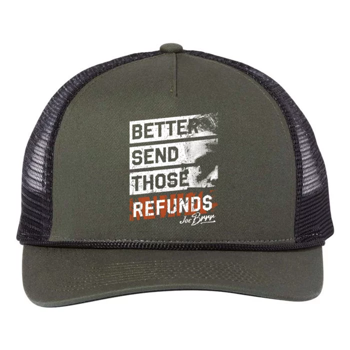 Better Send Those Refunds Retro Rope Trucker Hat Cap