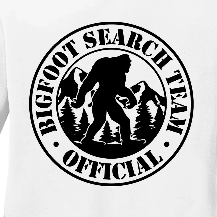 Bigfoot Search Team Bigfoot Ladies Long Sleeve Shirt