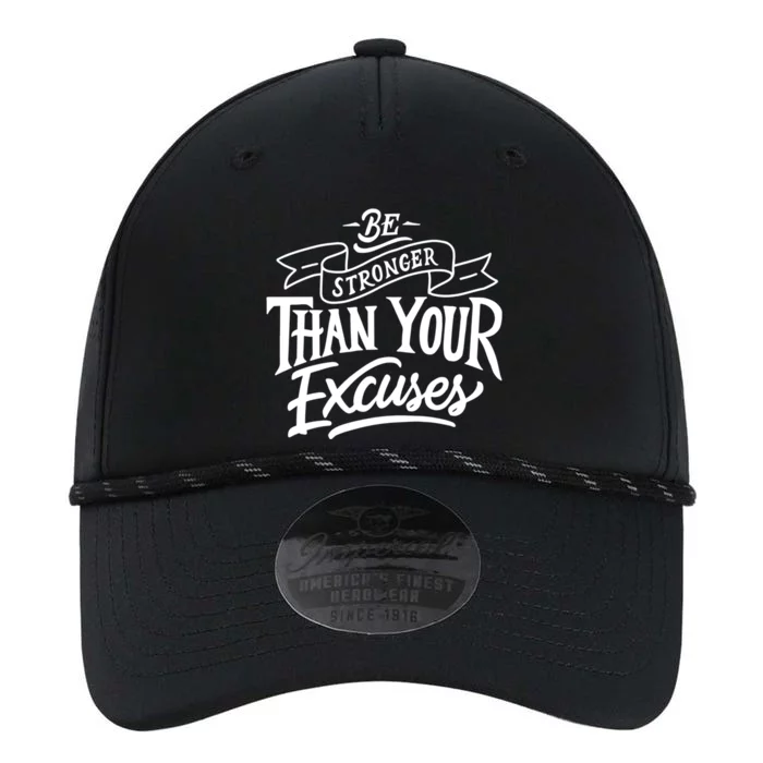 Be Stronger Than Your Excuses Motivation Quote Gift Performance The Dyno Cap