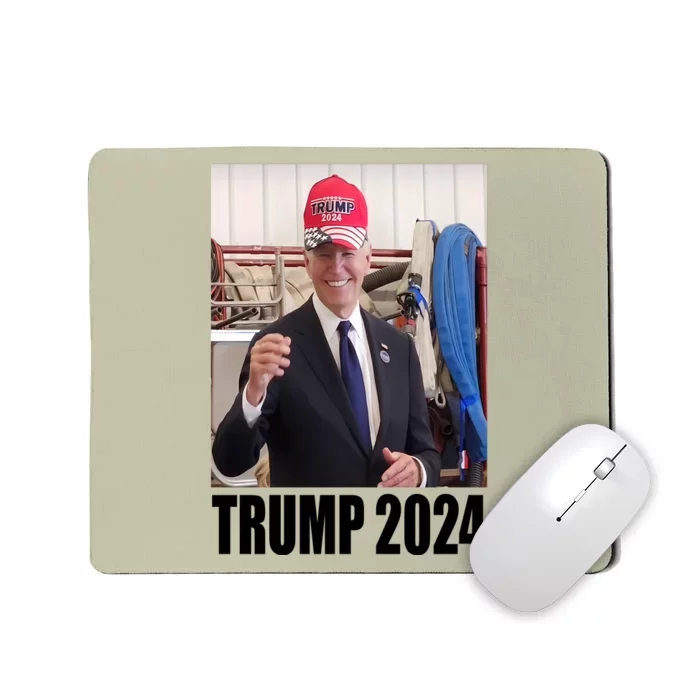 Biden Supporting Trump Funny Mousepad