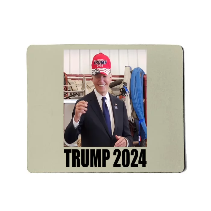 Biden Supporting Trump Funny Mousepad