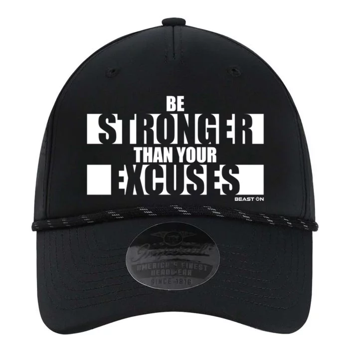 Be Stronger Than Your Excuses Fitness Motivation Gym Sayings Gift Performance The Dyno Cap