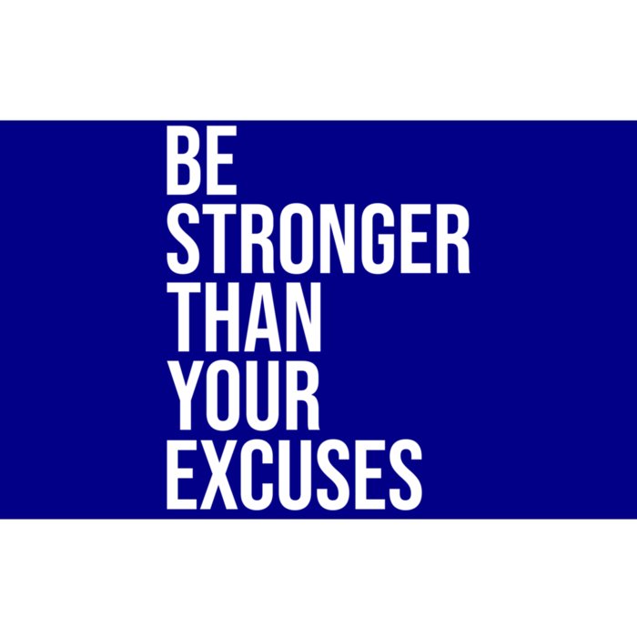 Be Stronger Than Your Excuses Aa Na 12 Step Sober Recovery Gift Bumper Sticker