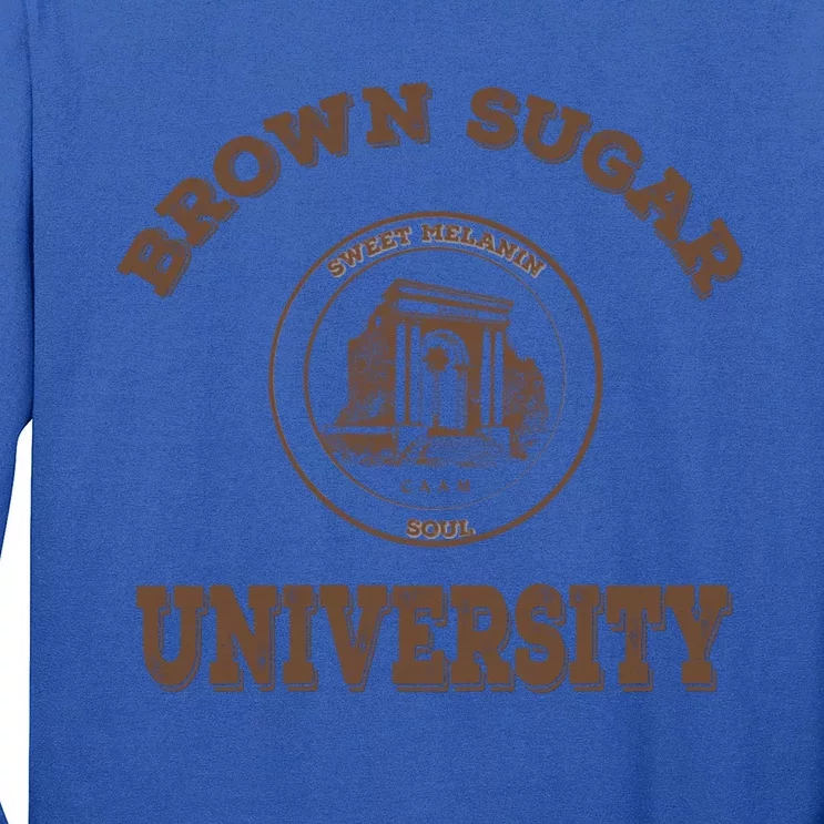 Brown Sugar University Gift Black Love Pride Hbcu Grad Great Gift Long Sleeve Shirt