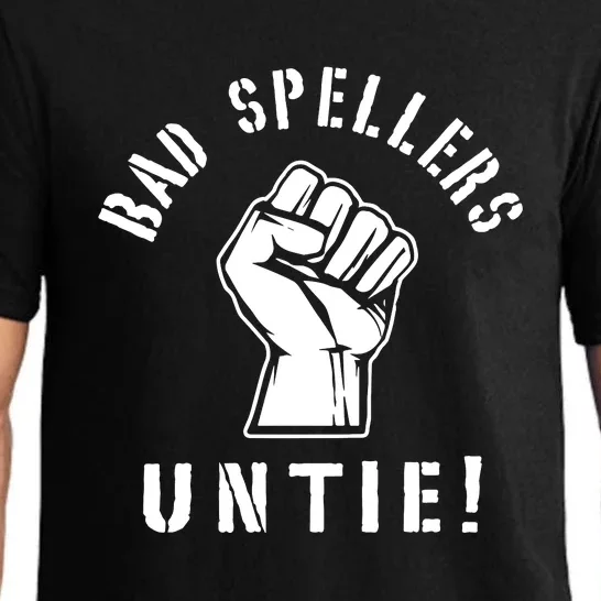 Bad Spellers Untie Pajama Set