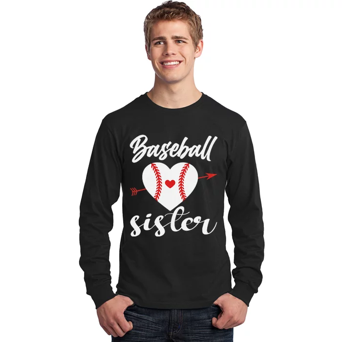 Baseball Sister Vintage Long Sleeve Shirt