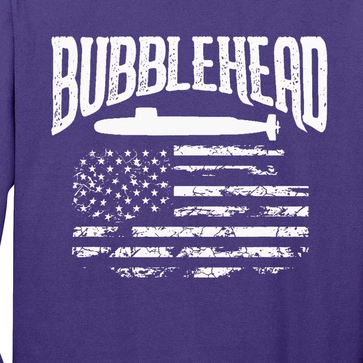 Bubblehead Submarine Veteran Gift For Submariner Long Sleeve Shirt