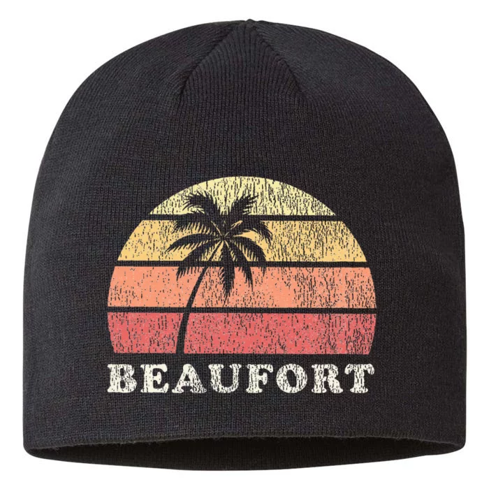 Beaufort Sc Vintage 70s Retro Throwback 8 1/2in Sustainable Knit Beanie