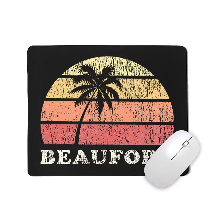 Beaufort Sc Vintage 70s Retro Throwback Mousepad